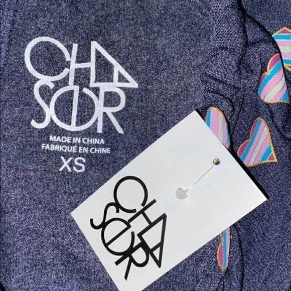 Chaser Hearts Joggers Oversized Pants Size Extra Small - Picture 8 of 9